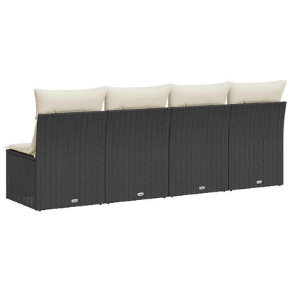 Space Saving Garden Sofa with Cushions 4 Home Decor Accent Patio Relax 