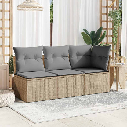 Premium Garden Sofa with Cushions 3 Indoor Outdoor Use Patio Relax 