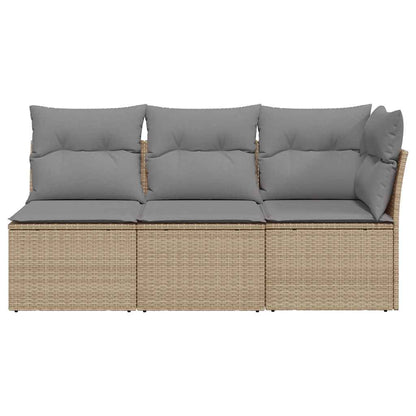 Premium Garden Sofa with Cushions 3 Indoor Outdoor Use Patio Relax 