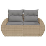 Functional Garden Sofa with Cushions 2 Daily Living Essential Urban Style