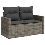 Decorative Garden Sofa with Cushions 2 Garden Gathering Evening