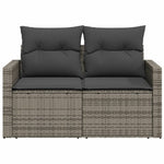 Decorative Garden Sofa with Cushions 2 Garden Gathering Evening
