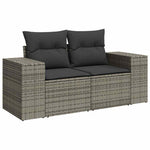 Modern Garden Sofa with Cushions 2 Daily Living Essential Summer