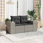 Modern Garden Sofa with Cushions 2 Daily Living Essential Summer