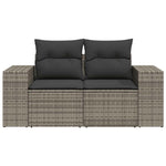 Modern Garden Sofa with Cushions 2 Daily Living Essential Summer
