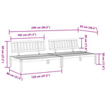 Premium Garden Pallet Middle Sofas 2 Indoor Outdoor Use Essentials
