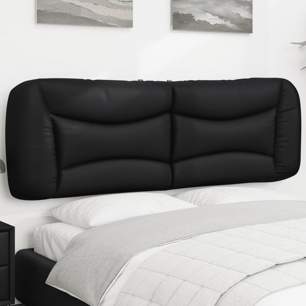  Headboard Cushion Black 153 cm