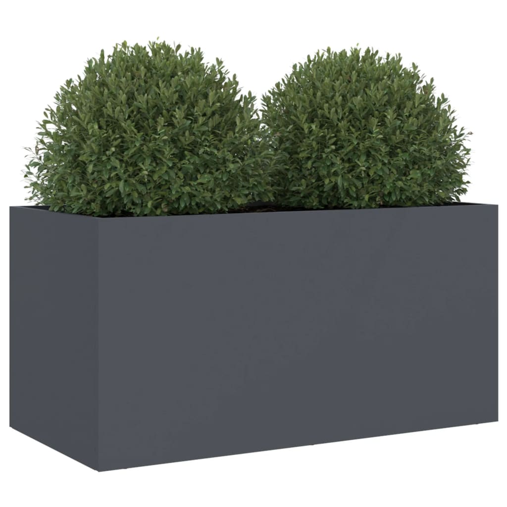 Planter Anthracite Cold-rolled Steel