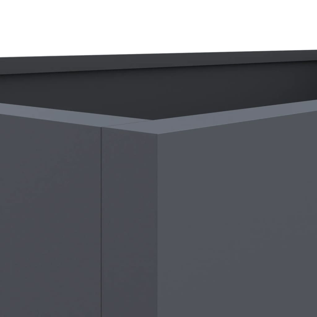 Planter Anthracite Cold-rolled Steel