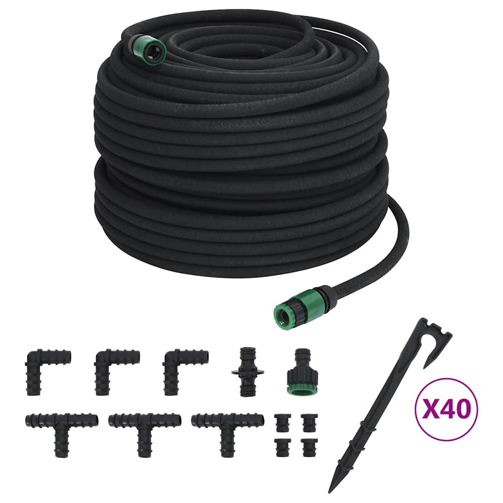 Rubber Soaker Hose 100m Garden Irrigation | HomeAndLiving