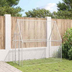 Walk-In Chicken Cage Galvanised Steel 200x100x190cm | HomeAndLiving
