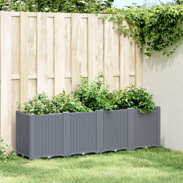  Garden Planter Grey PP