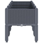 Garden Planter with Legs Grey
