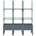 Garden Planter with Trellis