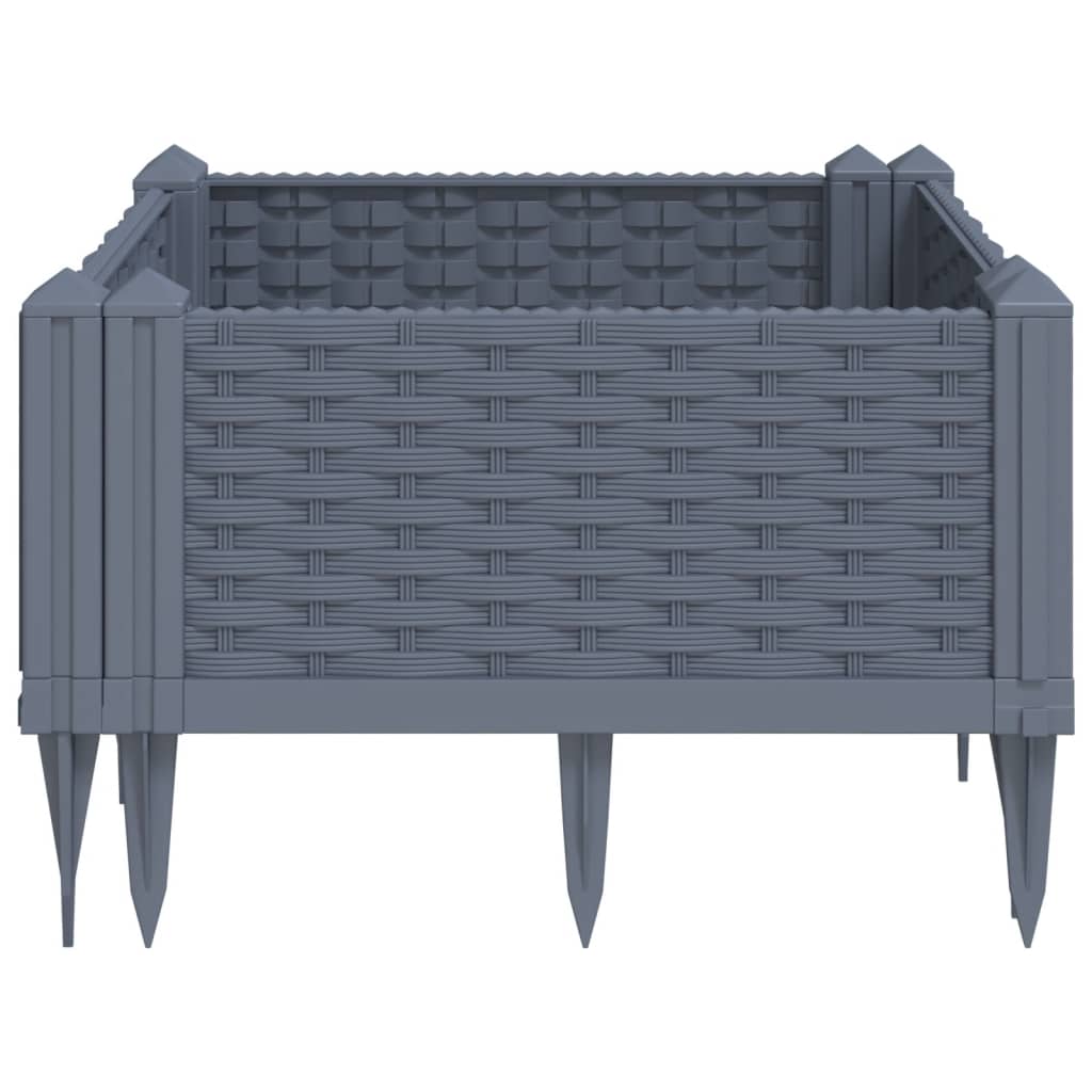 Garden Planter with Pegs