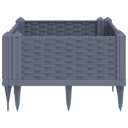 Garden Planter with Pegs