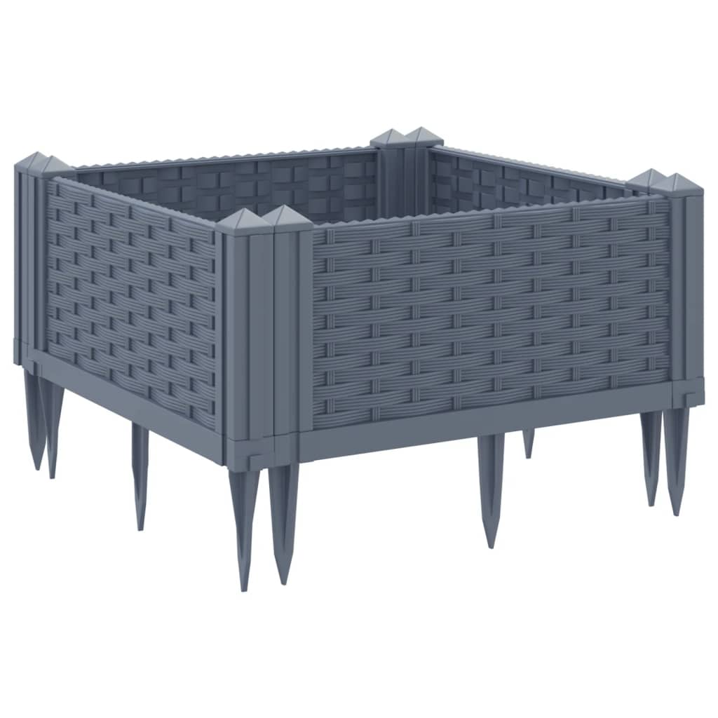 Garden Planter with Pegs