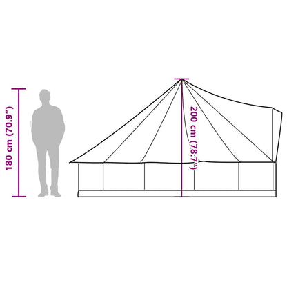 6 Person Tipi Tent Waterproof Family Camping | HomeAndLiving