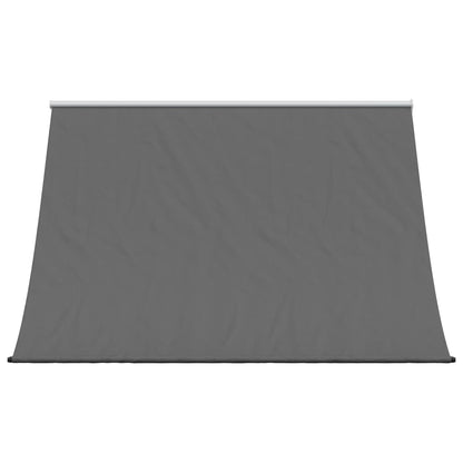 Retractable Awning Anthracite - Fabric and Steel