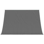 Retractable Awning Anthracite - Fabric and Steel