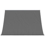 Retractable Awning Anthracite Fabric and Steel