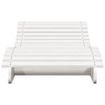 Stylish Sun Lounger White 205x70x31 5 Patio Setup Urban Style