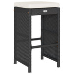 Minimalist Garden Bar Stools with Cushions Daily Living Essential Modern Living
