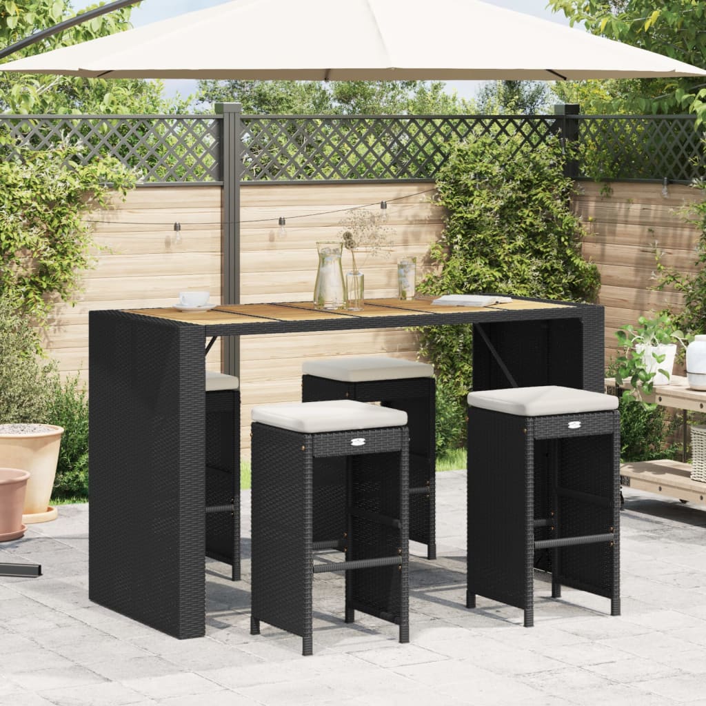 Minimalist Garden Bar Stools with Cushions Daily Living Essential Modern Living 