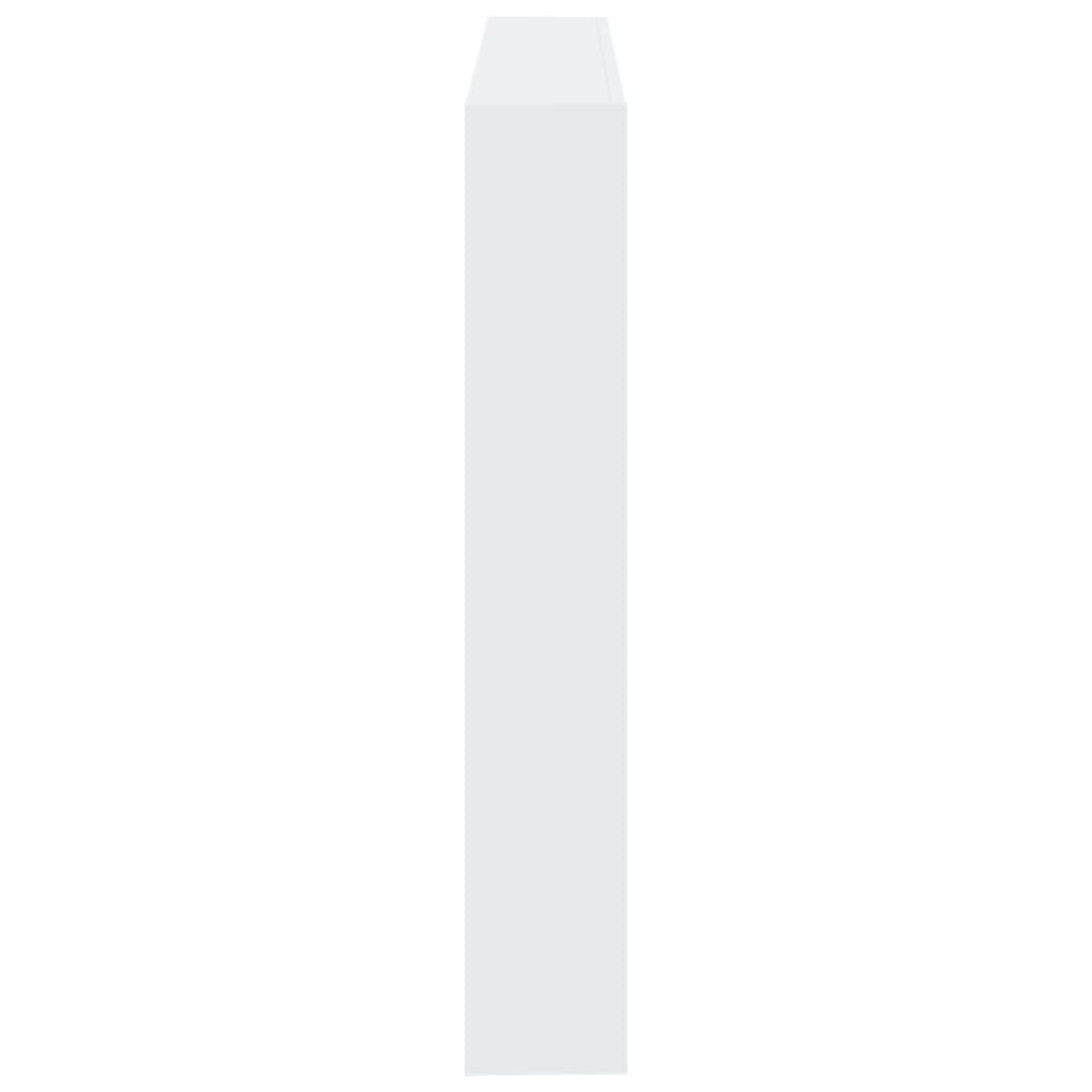 LED Headboard Cabinet 140cm White Storage | HomeAndLiving