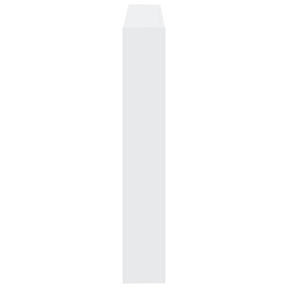 LED Headboard Cabinet 140cm White Storage | HomeAndLiving