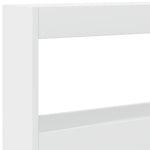 LED Headboard Cabinet 160cm White RGB | HomeAndLiving