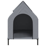 Dog House Anthracite Oxford Fabric and Steel
