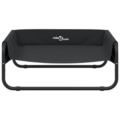 Dog Bed Anthracite Oxford Fabric and Steel