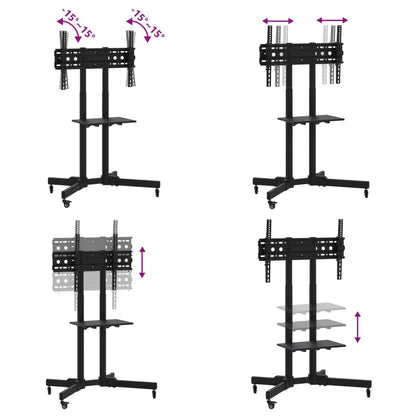 Rolling TV Stand 32-70 Inch VESA 600x400 | HomeAndLiving