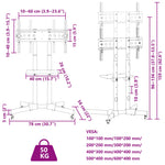 Rolling TV Stand 32-70 Inch VESA 600x400 | HomeAndLiving
