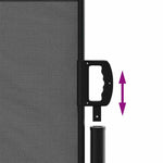 Retractable Side Awning 100x300cm Anthracite | HomeAndLiving