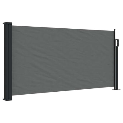 Retractable Side Awning 100x500cm Anthracite | HomeAndLiving