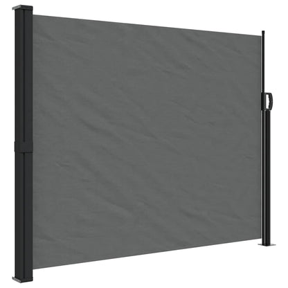 Retractable Side Awning 160x500cm Anthracite | HomeAndLiving