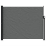 Retractable Side Awning 160x500cm Anthracite | HomeAndLiving