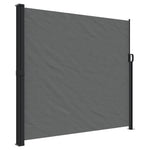 Retractable Side Awning 180x500cm Anthracite | HomeAndLiving