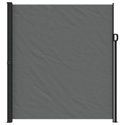 Retractable Side Awning 220x500cm Anthracite | HomeAndLiving