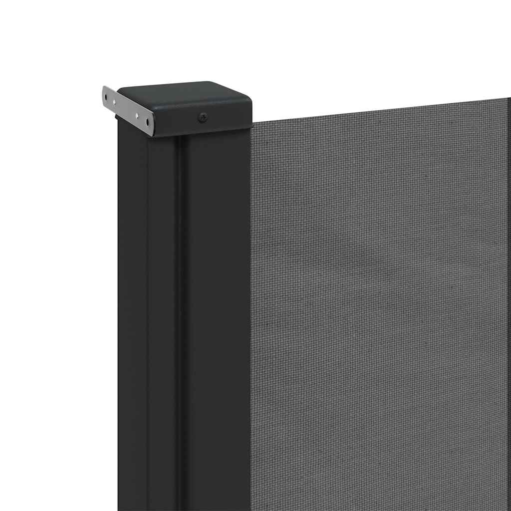 Retractable Side Awning 220x600cm Anthracite | HomeAndLiving