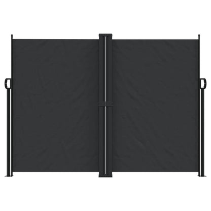 Retractable Side Awning Black