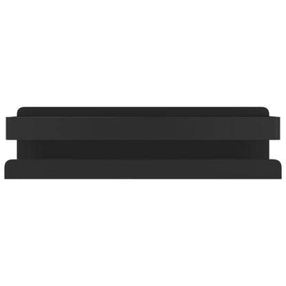 Shower Shelf Matt Black Brushed 304