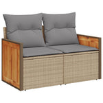 Functional 4 Piece Garden Sofa Set Home Decor Accent Summer