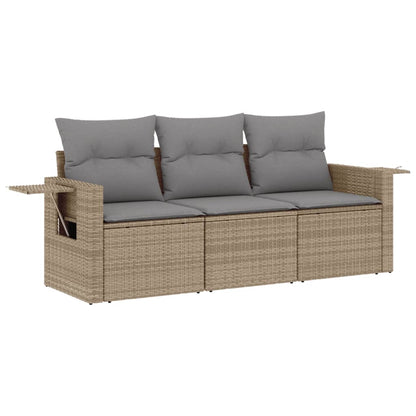 Functional 3 Piece Garden Sofa Set Home Decor Accent Urban Style 