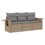 Functional 3 Piece Garden Sofa Set Home Decor Accent Urban Style