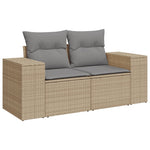 Decorative 3 Piece Garden Sofa Set Lounge Area Garden Leisure