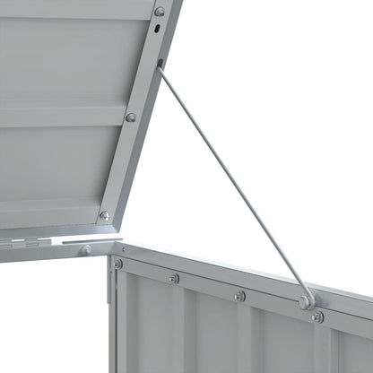 Wheelie Bin Storage for Triple Bins Trash Can Shed Anthracite Steel