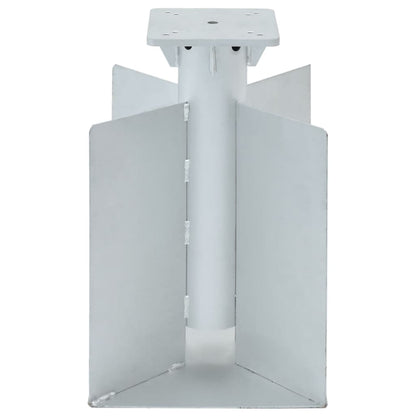 In-Ground Parasol Base - Silver Steel